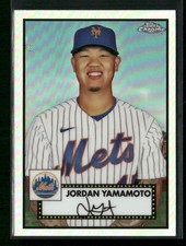 2021 Topps Chrome Platinum Anniversary #478 Jordan Yamamoto Refractor
