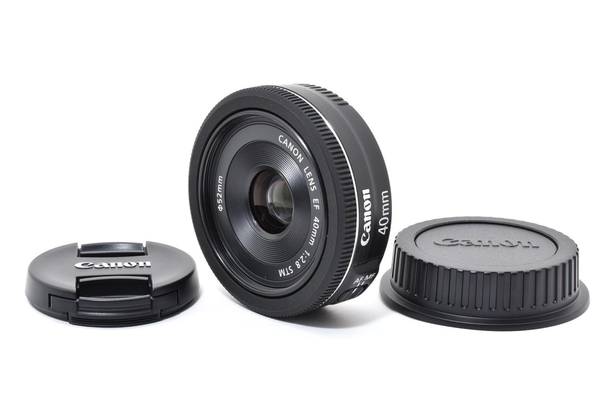 Canon EF 40mm f/2.8 STM Lens Macro Pancake Lens Black 8186 | eBay