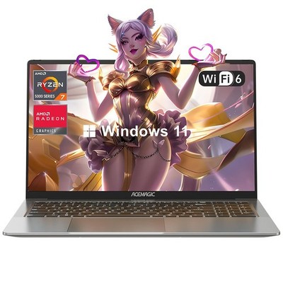 ACEMAGIC 16 Zoll  FHD Laptop Intel N95 AMD Ryzen 7 5700U 16GB DDR4 RMA 512GB SSD