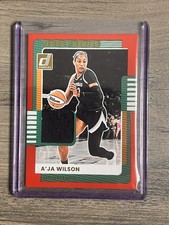 2025 Panini Donruss WNBA A’ja Wilson #49 Jersey Series Relic Card Las Vegas Aces