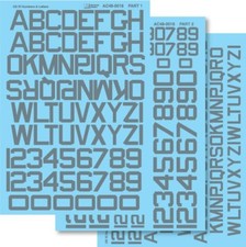 Microscale 1/48 USN USMC Tail ID Code Numbers...