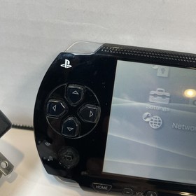 Sony PSP Handheld Black 1001 PlayStation Portable Bundle with Games