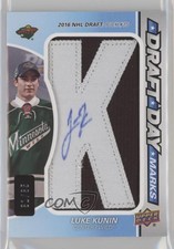 2017-18 SP Game Used Draft Day Marks Rookies 31/35 Luke Kunin #DDM-LK Auto 0nn