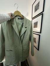 Missguided Mint Green Blazer Size 12 Used But Stunning Condition Worn Once