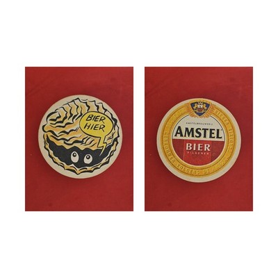 Amstel Bier hier Brauerei Bierdeckel Bier