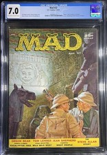 Mad Magazine #32; 1957; CGC 7.0 OW/W; Mingo cover; Wood art; Low Starting Bid