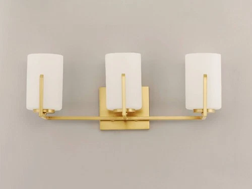 Maxim Dart 21 1/4" Wide Satin Brass 3-Light Bath Light - Picture 3 of 6