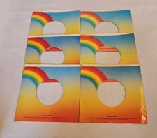 45 RPM 7" RECORD SLEEVES CO. SLEEVE 6 PACK SEE PHOTOS MCA Records SLV332