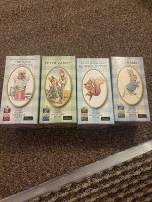 Vintage Peter Hase Konvolut handbemalte Sammelfiguren 2002 