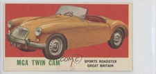 1961 Topps Sports Cars Mga Twin Cam Grey Back 13 D8k