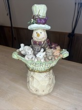 Merry Christmas Tabletop Snowman Decoration 1...