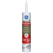 Silicone Caulk for Kitchen & Bathroom, White,10 fl oz,Waterproof,Strong Adhesion