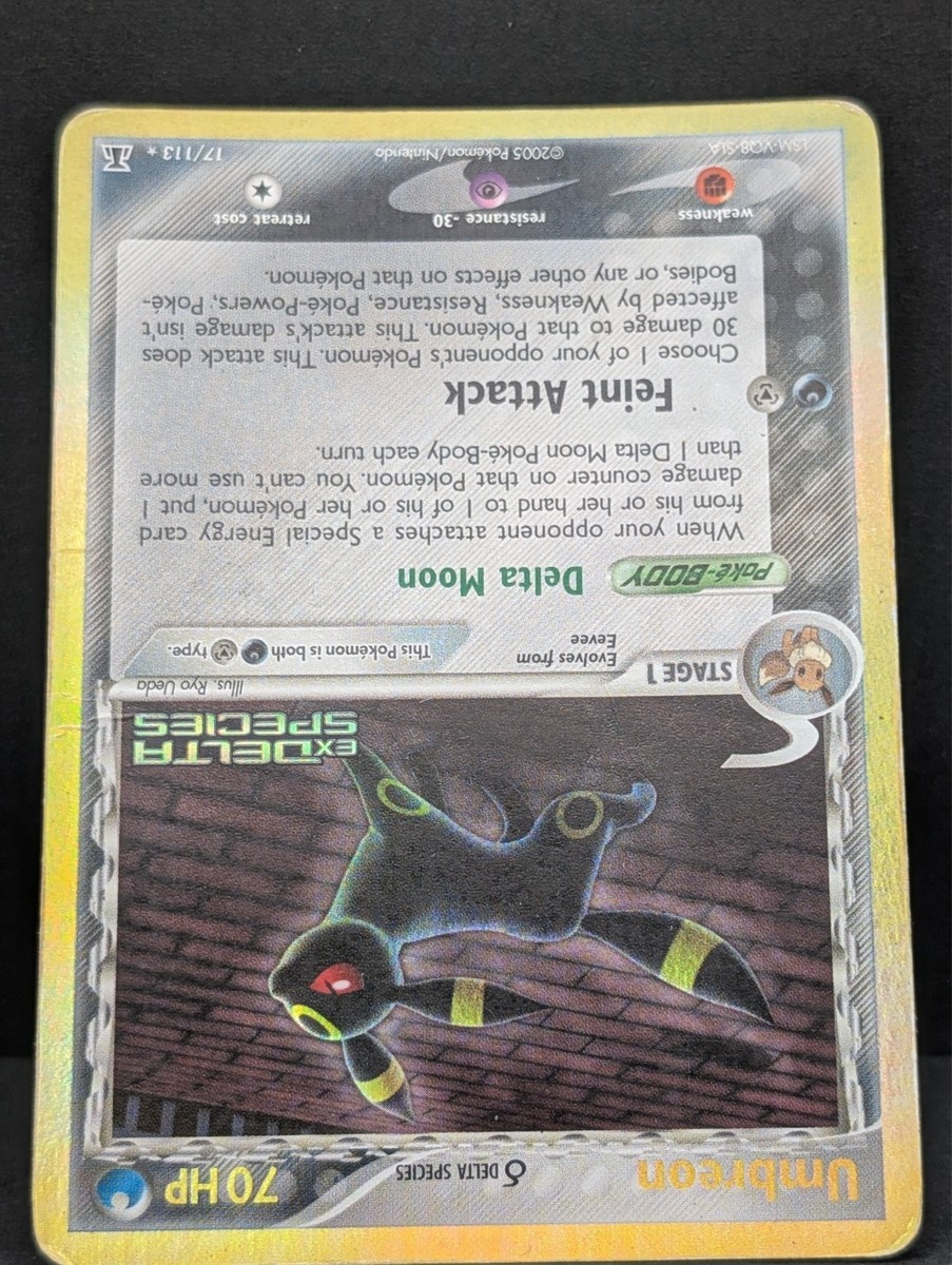 Umbreon (Delta Species) 17/113 Delta Species Reverse Holo for sale
