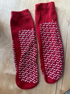Anti Slip Slipper Hospital socks one size Nice & thick