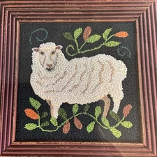 Tully Wooly Punch Needle Chart By Carriage House Samplings