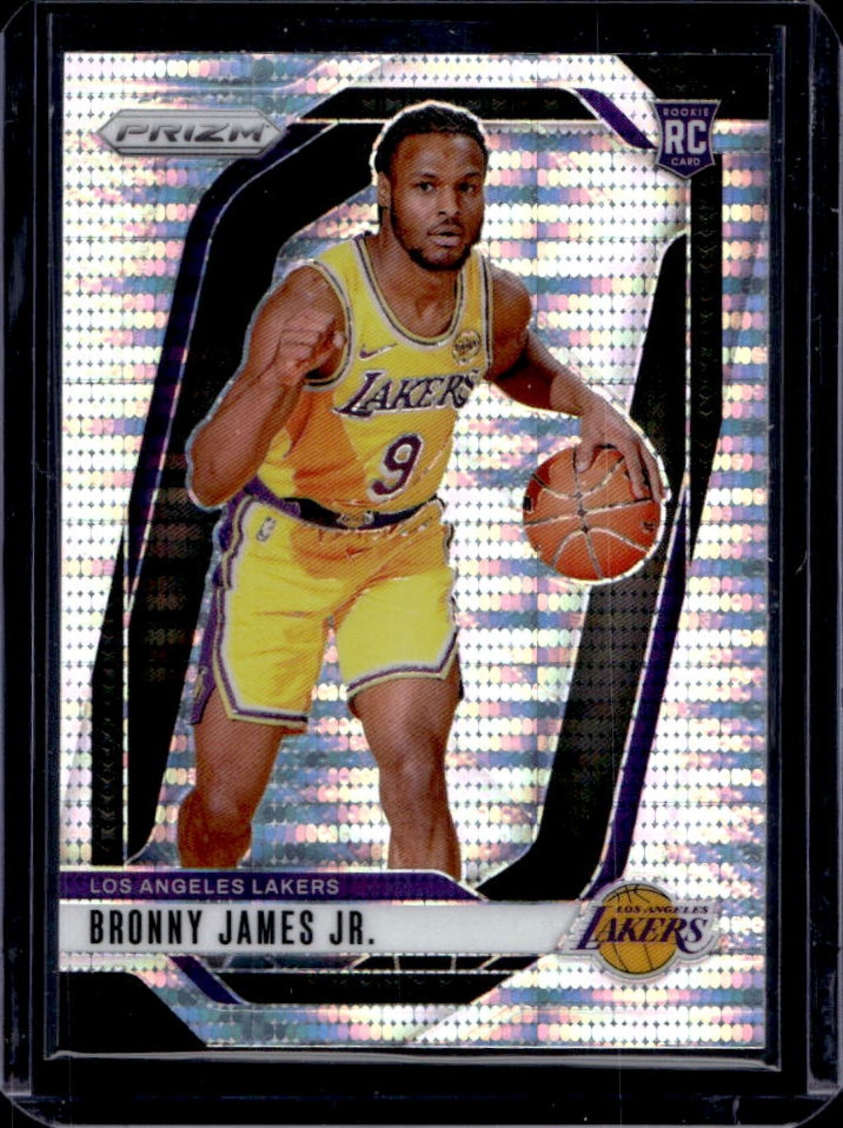 2024-25 Prizm Bronny James Jr. RC Pulsar Rookie #243 Lakers