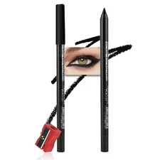 evpct Black Eyeliner Pencils for Eyes, Black Colored Eye Liner Pencil Pen Mak...