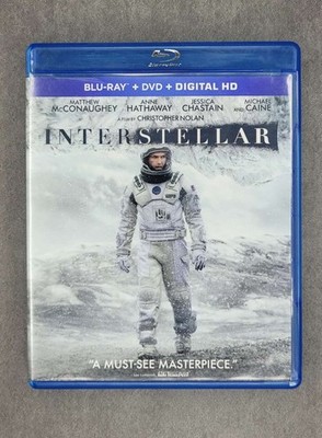 Interstellar [Blu-Ray+ DVD+ HD] DVDs