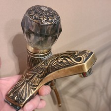 Vintage Delta Deltique Brass Lavatory Faucet ...