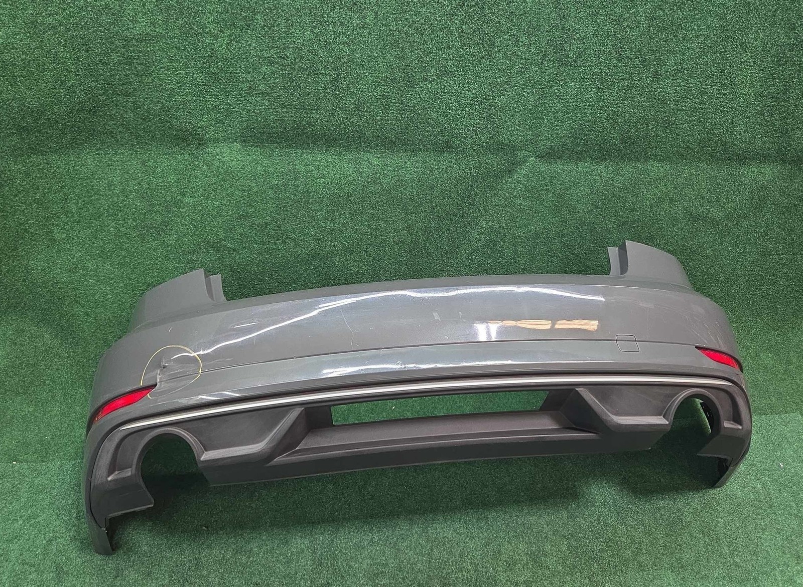 2017-2020 Audi A3 Rear Bumper Cover Assembly Gray G3 Oem 8v5807067f / 8v0807295a