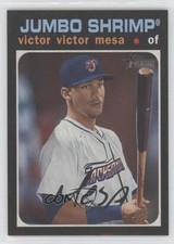 2020 Topps Heritage Minor League Edition Flip Stock Victor Victor Mesa #11 4z8