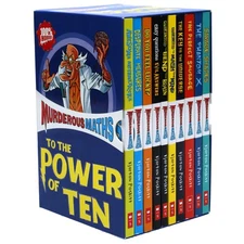 Murderous Maths Collection 10 Books Box Set by Kjartan Poskitt - Ages 8-12 - PB