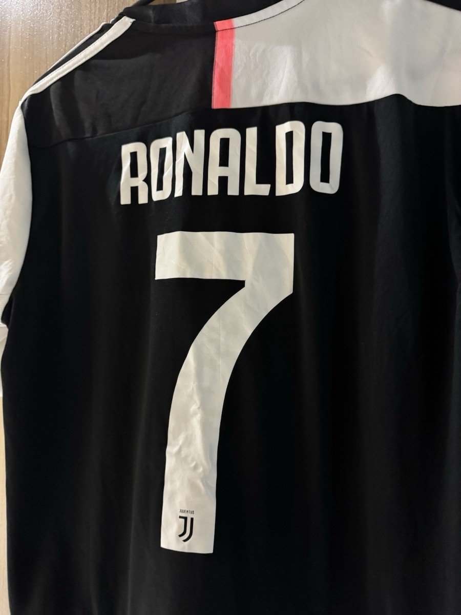 ユベントス RONALDO 7番 Ronaldo #7 Juventus Jersey 2019-2020 Home Retro Long Sleeve