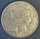 1934-D Peace Silver $1 Dollar Coin -- XF