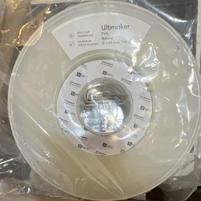 Ultimaker PVA Filament Natural 2.85mm 750g 3D Printer Filament Spool 202308