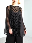 ?MARINA RINALDI  Georgette Shirt  PLUS size 29=US 20_ It58_ De50_ Gb24_ Fr54