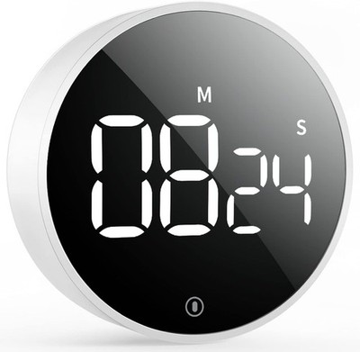 VOCOO Digitaler Küchentimer Magnetischer Countdown Timer 3 Lautstärkestufen