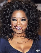 Oprah Winfrey Signed Autographed 11x14 Close-up Photo ACOA