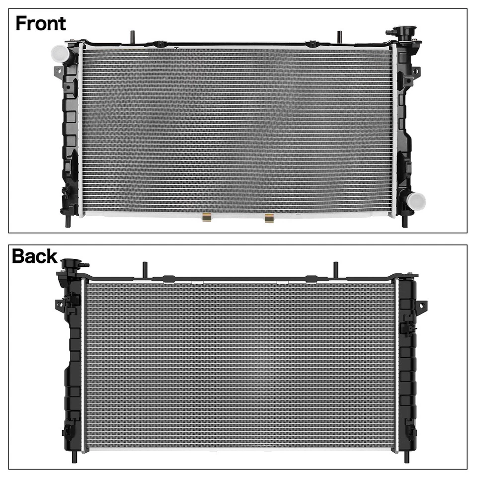 Aluminum Radiator For 2005 2006 2007 Dodge Grand Caravan Chrysler Town & Country - Imagem 2 de 4