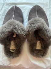 UGG Scuff Slippers Women's Size 7 BrownSuede Leather