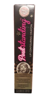 Soap & Glory Pout Standing Lip Contour Crayon Color No Candy Do Dual Pencil