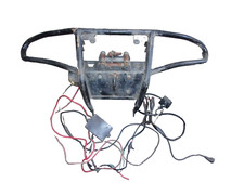 05 Arctic Cat 650 V2 Front Bumper Brush Guard With Warn 2000 Pound Winch 8582