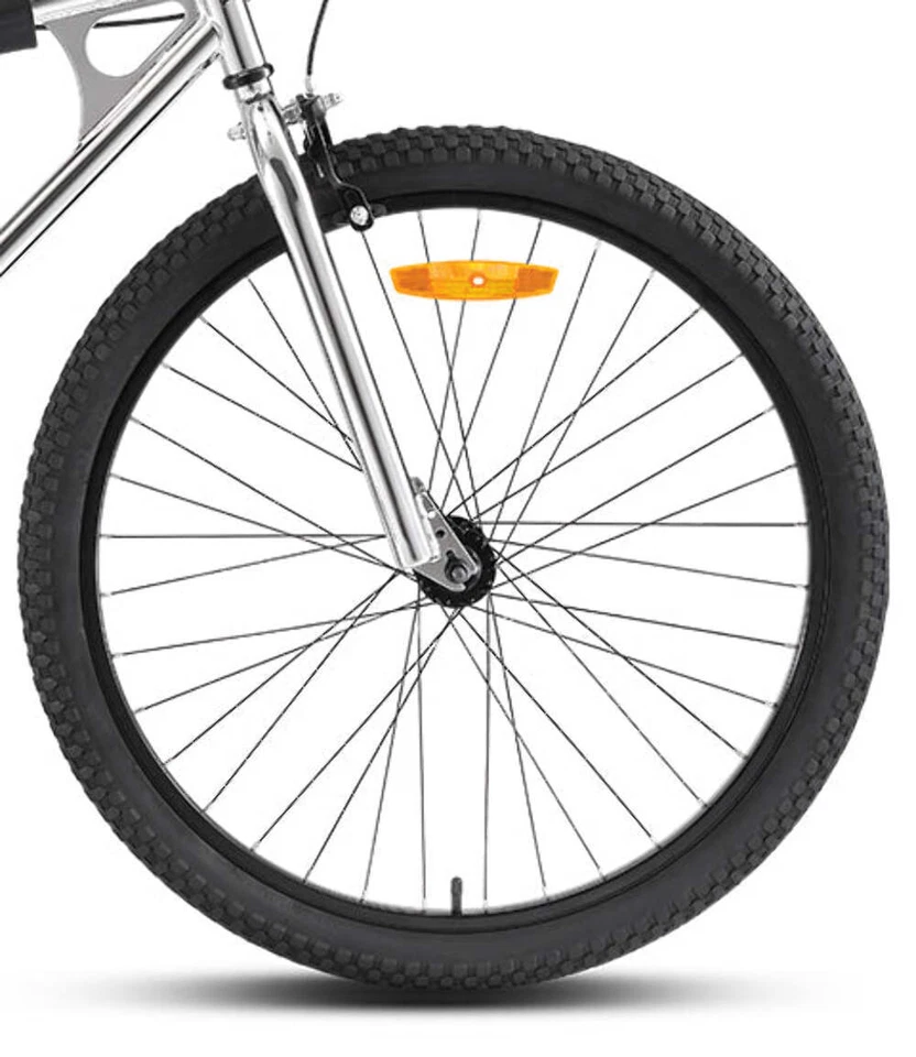 NNEDSZ Progear Bikes Classic BMX Bike 26" in Chrome - Image 4 of 4