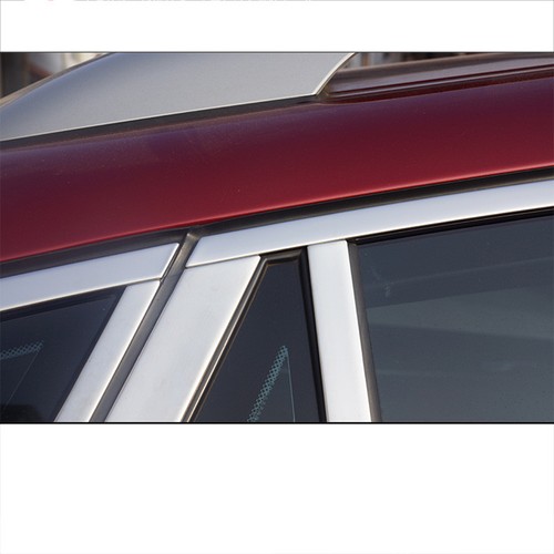 Windows Molding Trim Decoration Strips w/ Center Pillar For Ford Focus Hatchback - Picture 4 of 17