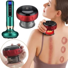 Electric Cupping Massager Vacuum Suction Cup Body GuaSha Anti Cellulite Scraping