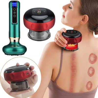 Electric Cupping Massager Vacuum Suction Cup Body GuaSha Anti Cellulite Scraping