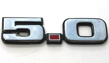 1987-1993 Ford Mustang GT “5.0” Fender Emblem OEM  FREE SHIPPING