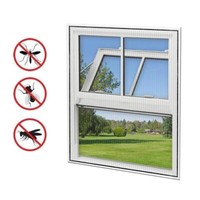 Insektenschutz Fenster 150X130Cm Fliegengitter MüCkenschutz Fliegennetz Neu
