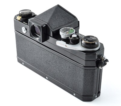 Nikon F Eye Level Silver Near Mint Vintage SLR 35mm Film Camera S