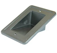 Mic and phone jack housing for Piper, Cessna and similar aircraft