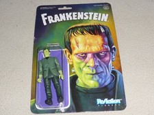 NEW ON CARD REACTION ACTION FIGURE FRANKENSTEIN SUPER7 UNIVERSAL 2019 NOC