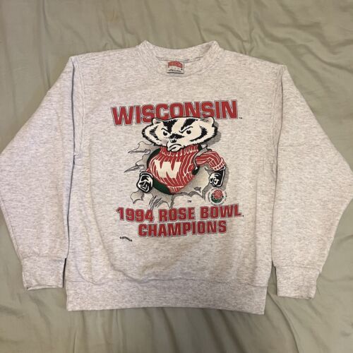 VTG 1994 Wisconsin Badgers Rose Bowl Champs Nutme… - image 1