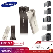 Samsung UDisk FIT Plus / Bar Plus 8GB-128GB USB 3.1 Flash Drive Memory Pen Stick
