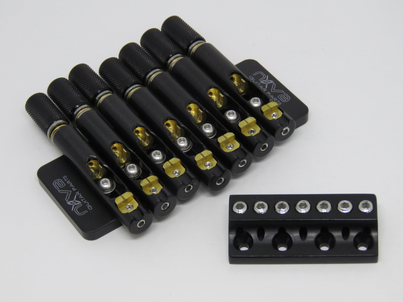 Ponte per chitarra senza testa 7 corde con cuscinetti di spinta di Nova Guitar Parts