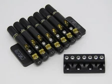 Headless guitar bridge 7 strings with thrust bearings by Nova Guitar Parts