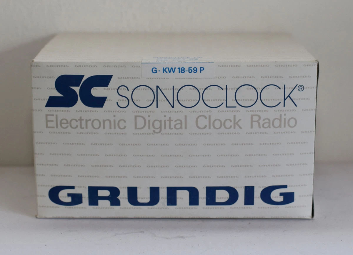 Radio Grundig Sonoclock 180 (cm 10,50 x 10,50 x 10,50) - Il Tempo Sognato